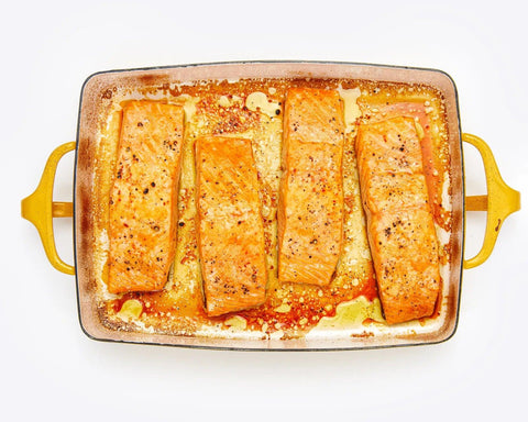 Image of Saffron and Lemon Marinade Fish from BonAppetit.com