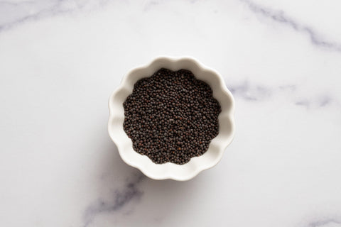 (New) Bihar Black Mustard Seed (1.8 Oz) - Heray Spice