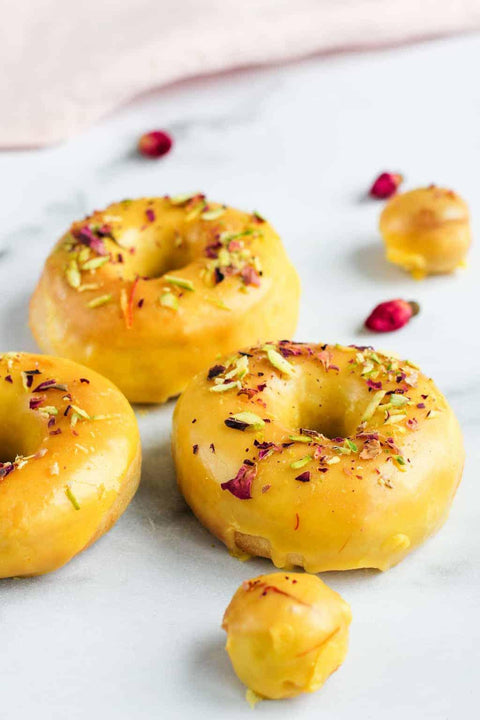 How to Make Saffron Vanilla Donuts? - Heray Spice