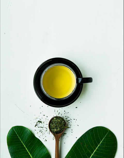 Saffron Green Tea With Cardamom