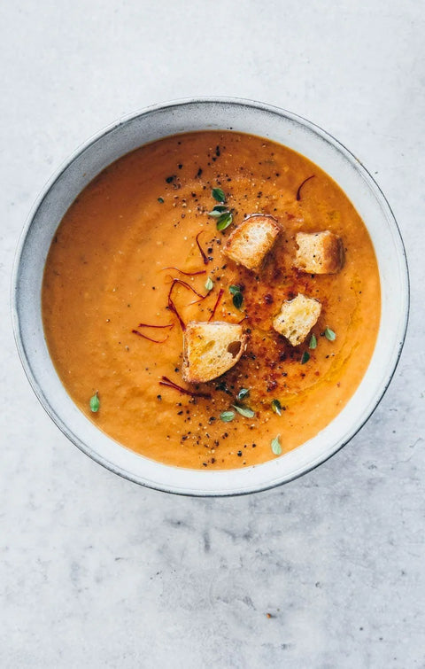 Saffron and Tomato Soup