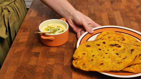 Saffron Flatbreads
