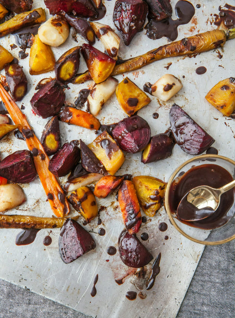 Saffron and Cumin Roasted Vegetables