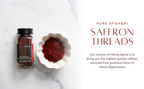 1LB (455 Grams) Heray Saffron, Freshly Harvested Afghanistan Saffron Threads - Heray Spice