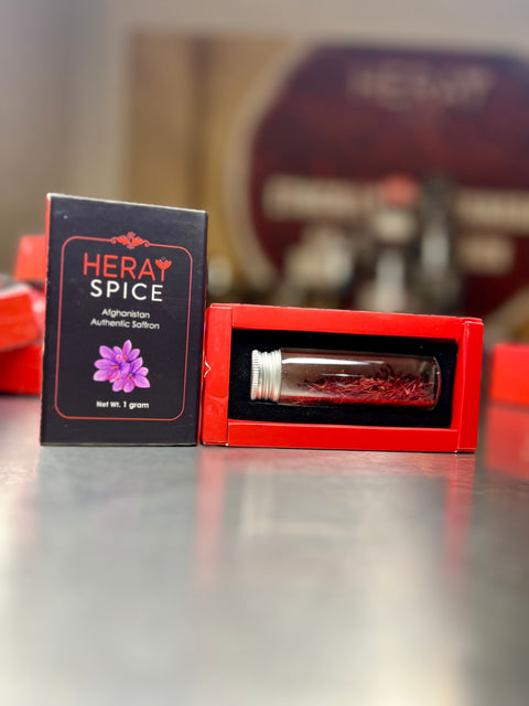Heray Gift Box (A Jar of Heray Saffron + 4 Other Single Origin Spices)