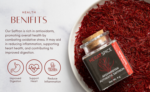 1LB (455 Grams) Heray Saffron, Freshly Harvested Afghanistan Saffron Threads - Heray Spice