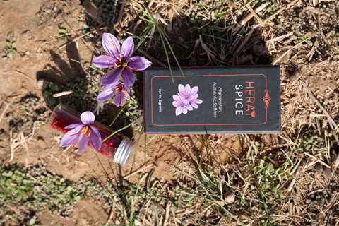 Gift Box Trio (A Jar of each Premium Saffron, Green Cardamom, Herait Mint Leaves)