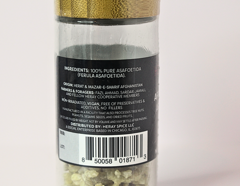 Wild Afghani Hing (Asafoetida) 100 % Pure Resin (1 Oz) 28.5 gr