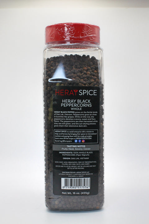 Whole Black Peppercorns 2 Oz (55 grams)