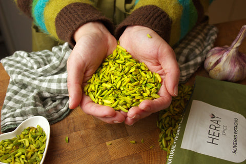 Pistachio Kernel Slivered (Khalal Pistah)
