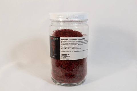 100 GRAMS (3.5 Ounces) Afghan Saffron, Fresh All Red Threads