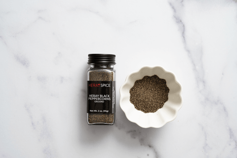 Ground Black Peppercorn 50 Grams (1.8 Oz)